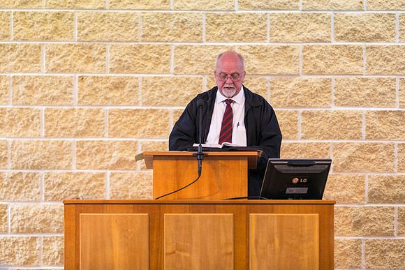 Installation of Rev Doug Watson at Reformed Church of Canberra