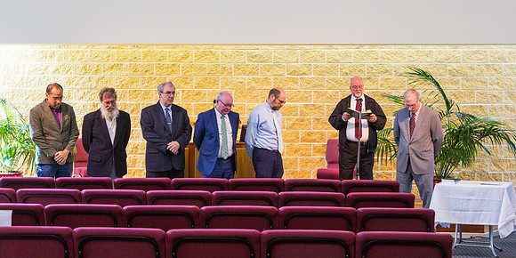 Installation of Rev Doug Watson at Reformed Church of Canberra