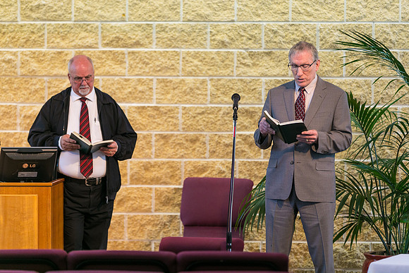 Installation of Rev Doug Watson at Reformed Church of Canberra