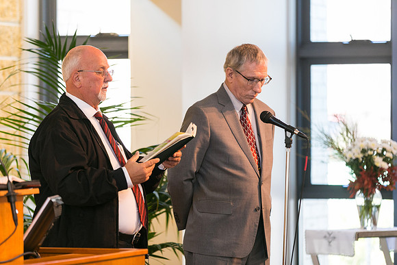 Installation of Rev Doug Watson at Reformed Church of Canberra