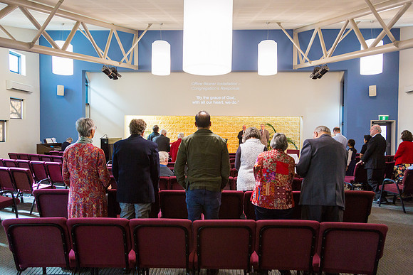 Installation of Rev Doug Watson at Reformed Church of Canberra