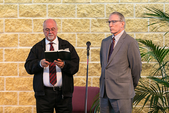 Installation of Rev Doug Watson at Reformed Church of Canberra