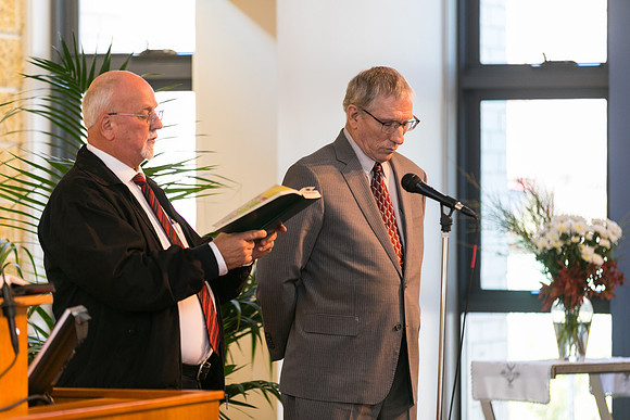 Installation of Rev Doug Watson at Reformed Church of Canberra