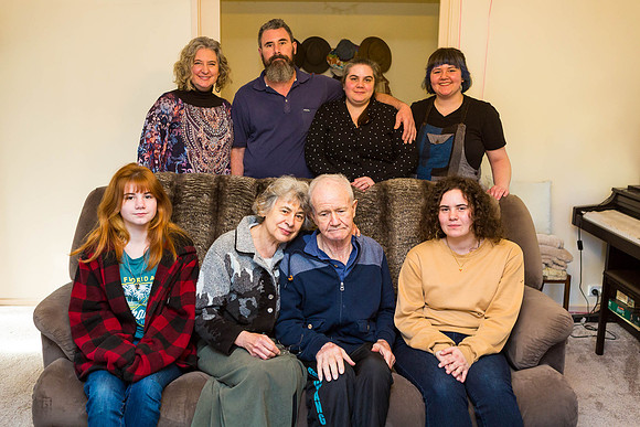 The Anthony & Georgie Harriss family