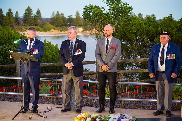 Anzac Day dawn service 2024 - Bermagui