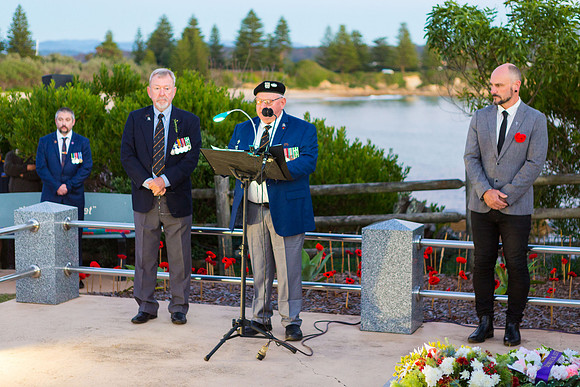 Anzac Day dawn service 2024 - Bermagui