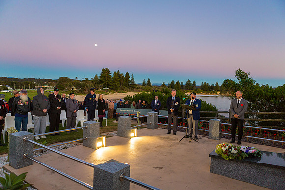 Anzac Day dawn service 2024 - Bermagui